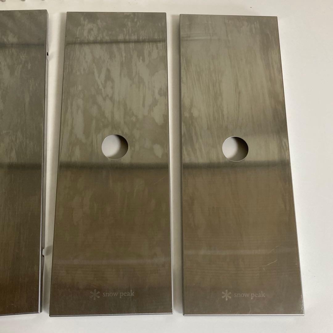 スノーピーク ステンレストレー メッシュトレー 4点セット まとめ売り