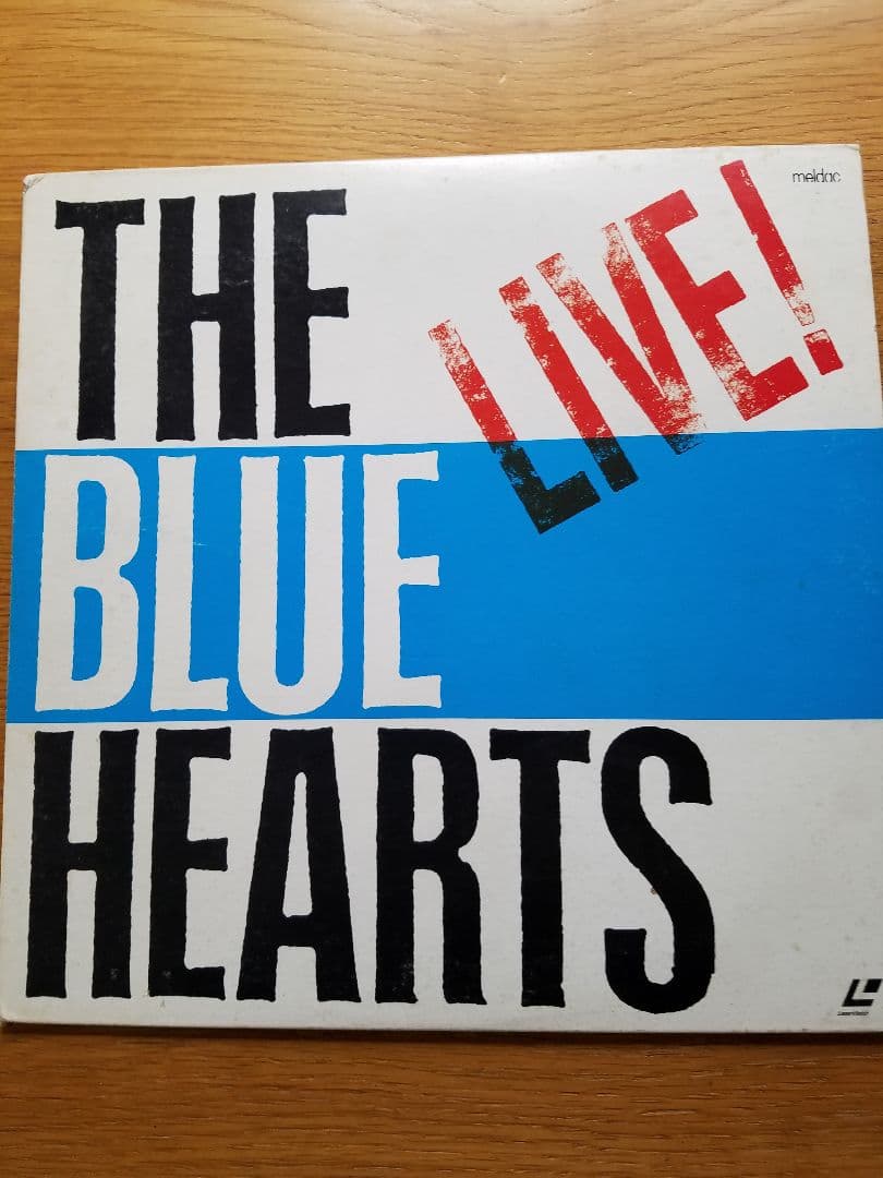 The Blue Hearts日比谷野音ライブliveレーザーディスク