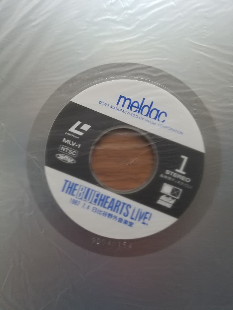 The Blue Hearts日比谷野音ライブliveレーザーディスク