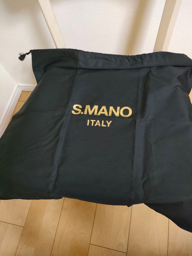 週末限定値下げ【極美品】S.MANO エスマーノドローストリング ブラック