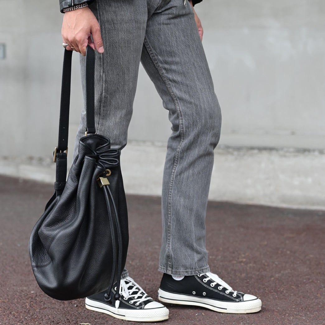 週末限定値下げ【極美品】S.MANO エスマーノドローストリング ブラック