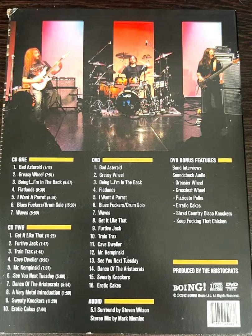 ミュージック The Aristocrats Boing Well Do It Live!