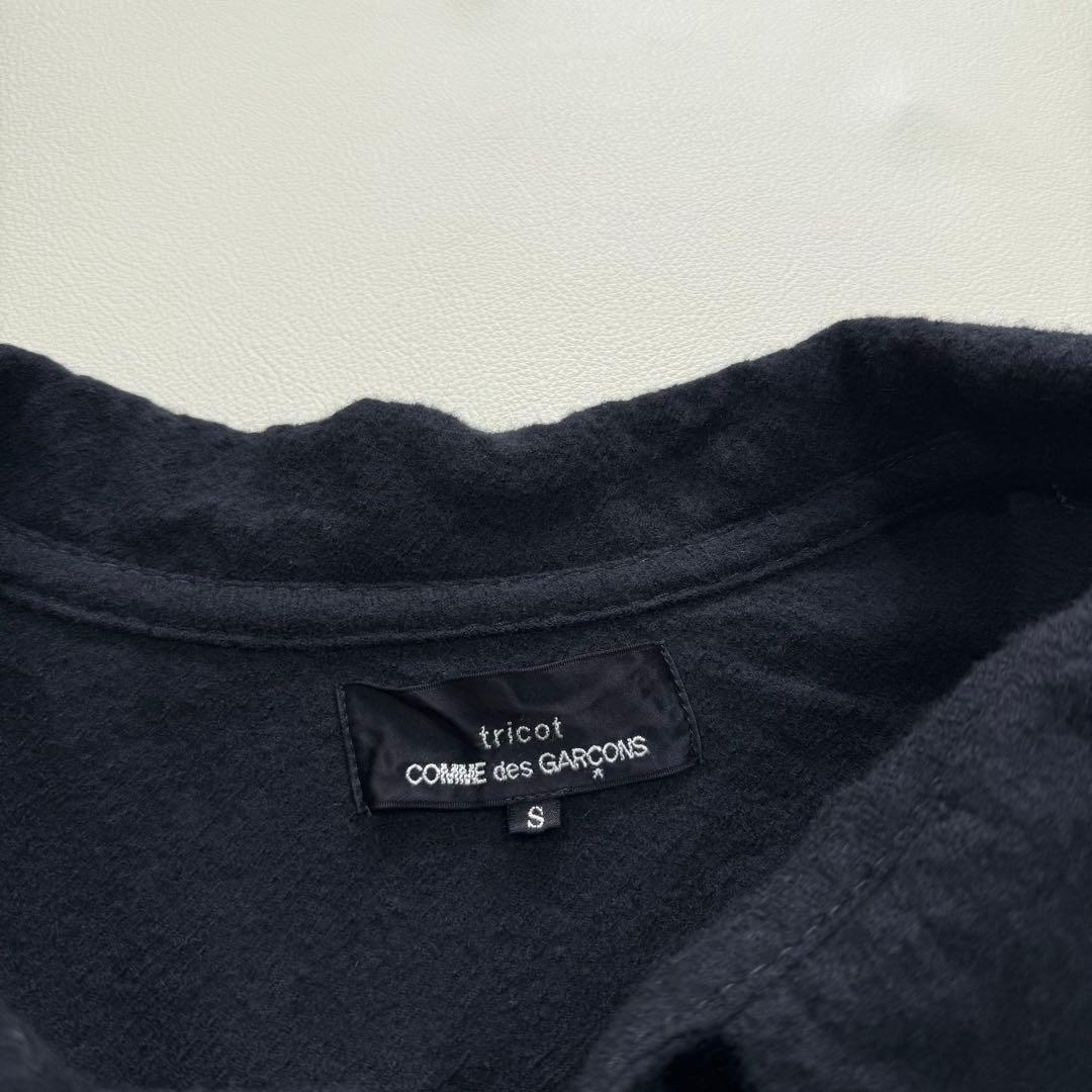 トリココムディギャルソン　変形　ポンチョ　リボン