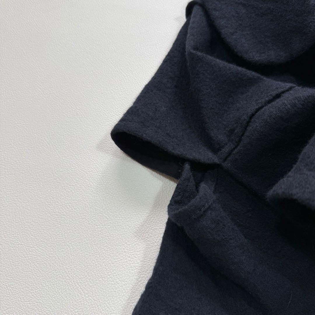 トリココムディギャルソン　変形　ポンチョ　リボン