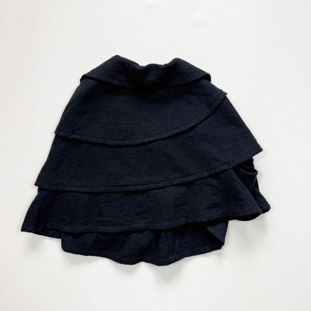 トリココムディギャルソン　変形　ポンチョ　リボン