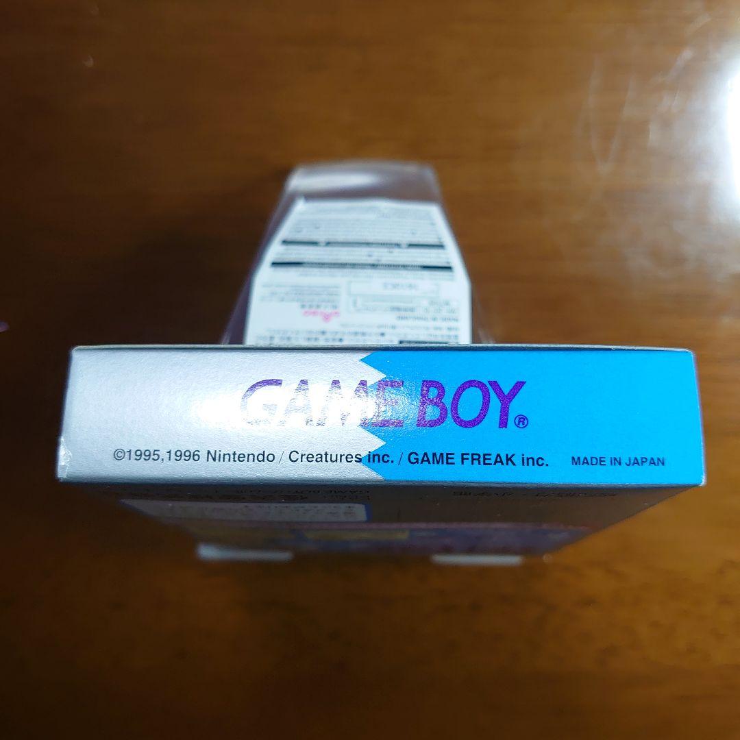 【極美品】ポケットモンスター青 ゲームボーイ