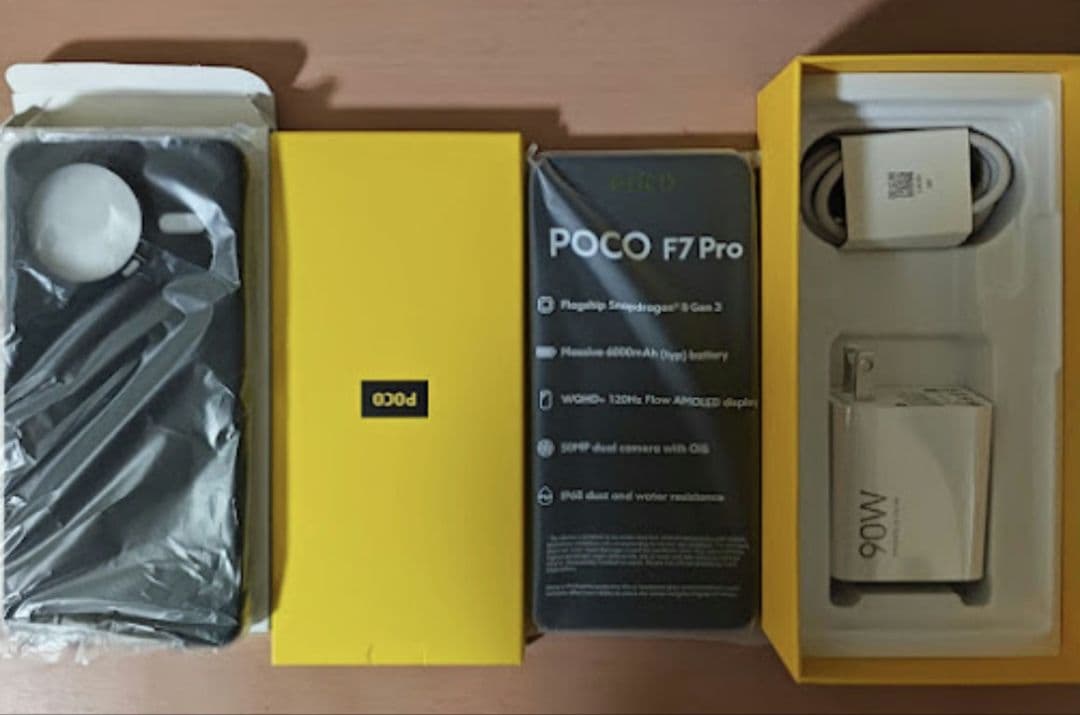 【即日発送 極美品】POCO F7 Pro ブラック 12GB / 512GB