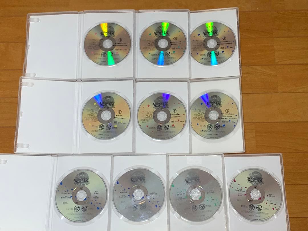 【送料無料】アニメ ウマ娘 プリティーダービー 第1&2期DVD 全10巻セット