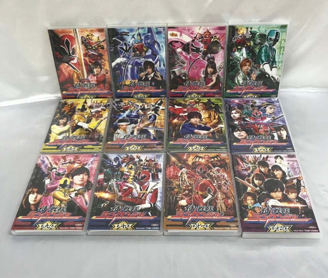 侍戦隊シンケンジャー 通常版全12巻セット