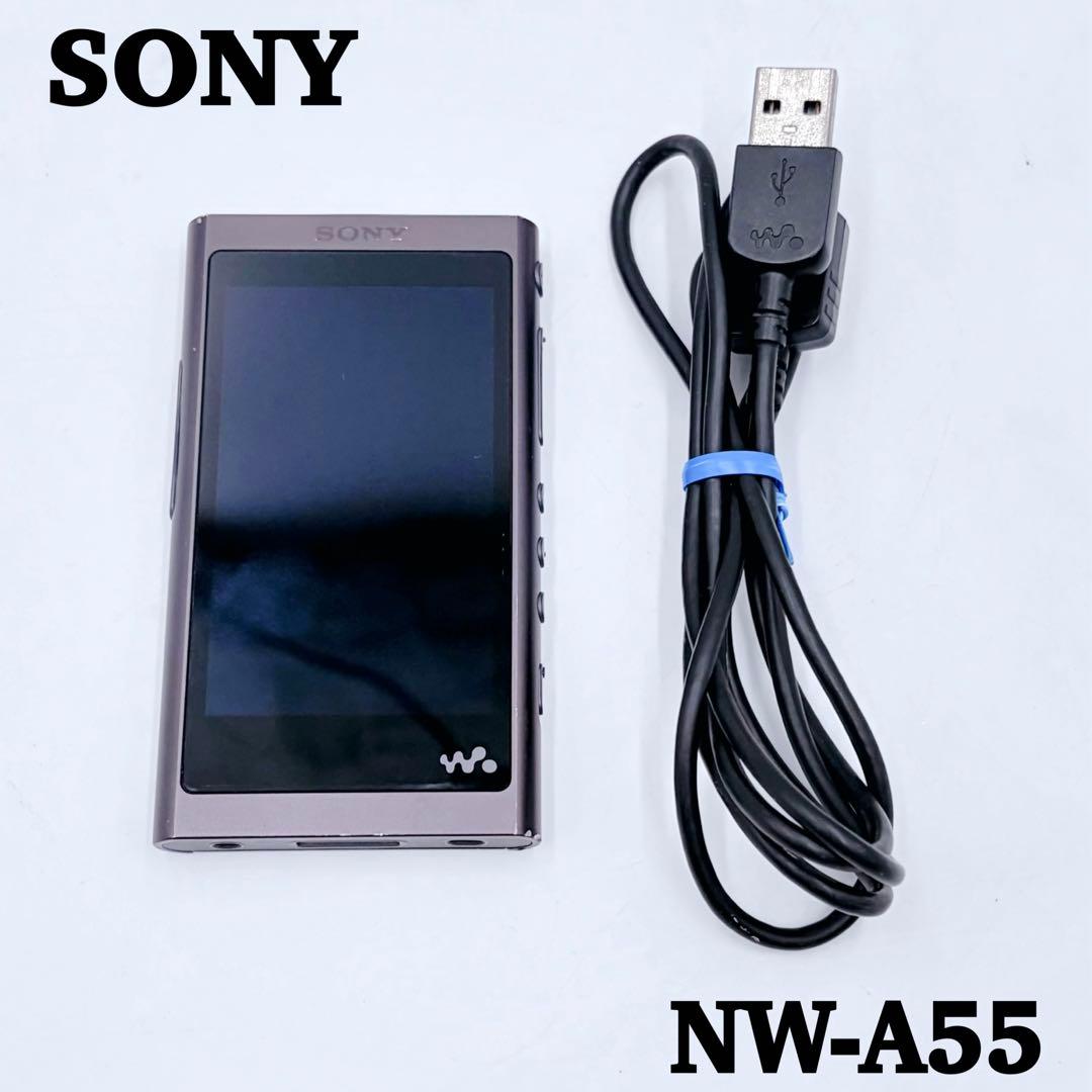 SONY ウォークマン NW-A55 16GB グレイッシュブラック ポータブル