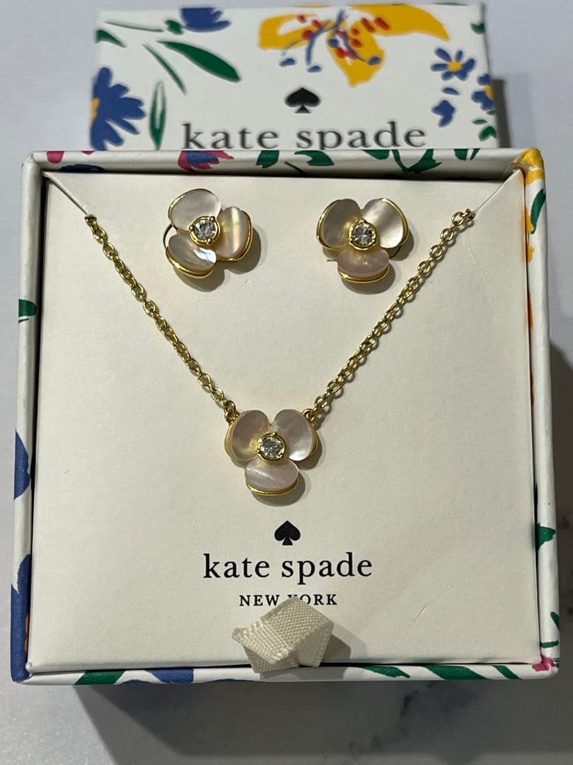 ケイトスペード　ピアス　ネックレス