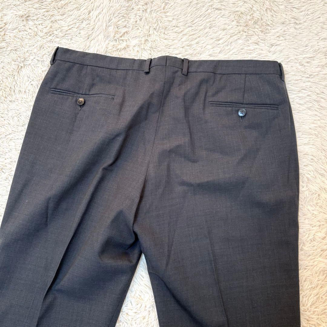 GUCCI グッチ スラックス グレー ウール 大きいサイズ スイス 希少