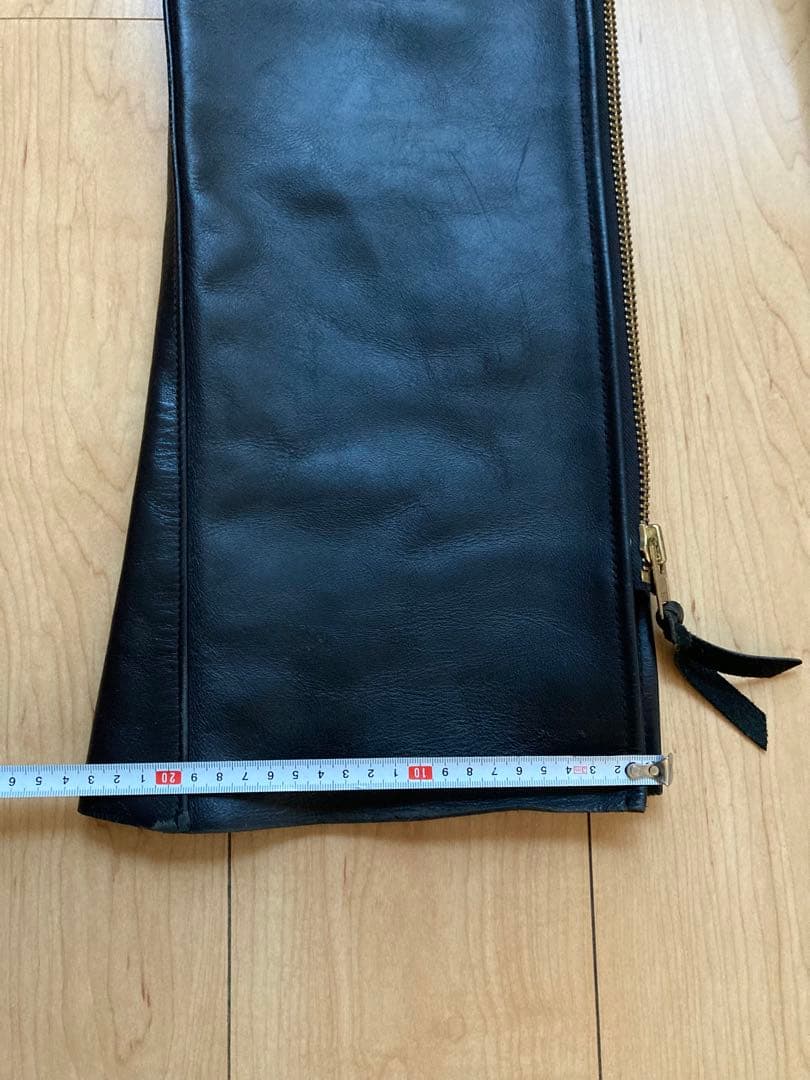 カドヤKADOYA チャップス（本革）ジッパー付　サイズ21