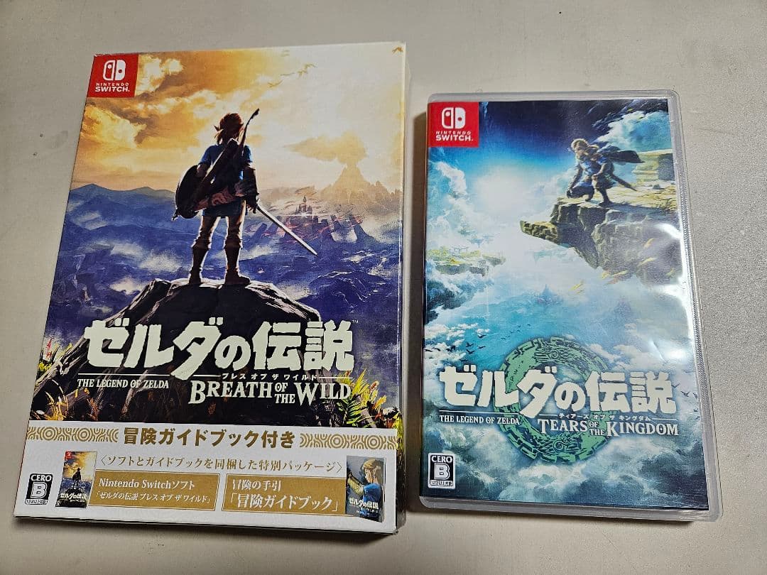 ゼルダの伝説 ブレスオブザワイルド&ティアーズオブザキングダム セット