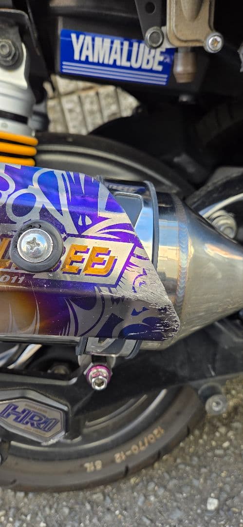 シグナス　バンブルビーマフラーHR1