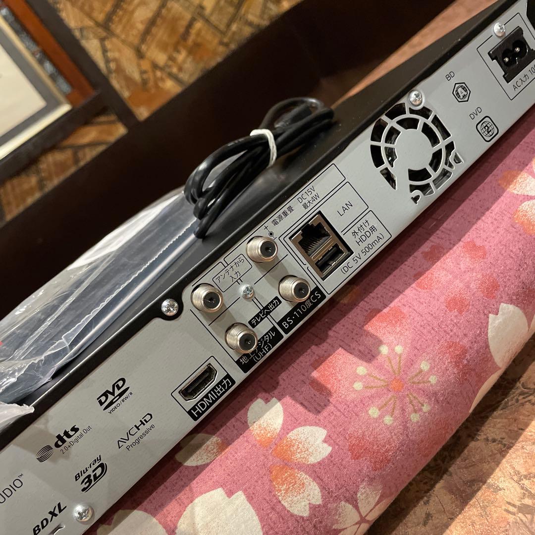 SHARP BD-NS520 12倍録 500GB 新リモ等付フル装備　完動品！