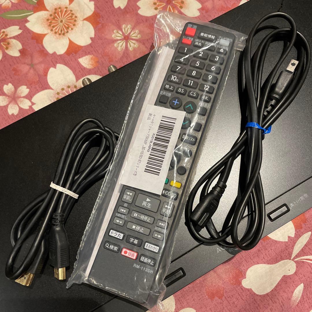 SHARP BD-NS520 12倍録 500GB 新リモ等付フル装備　完動品！