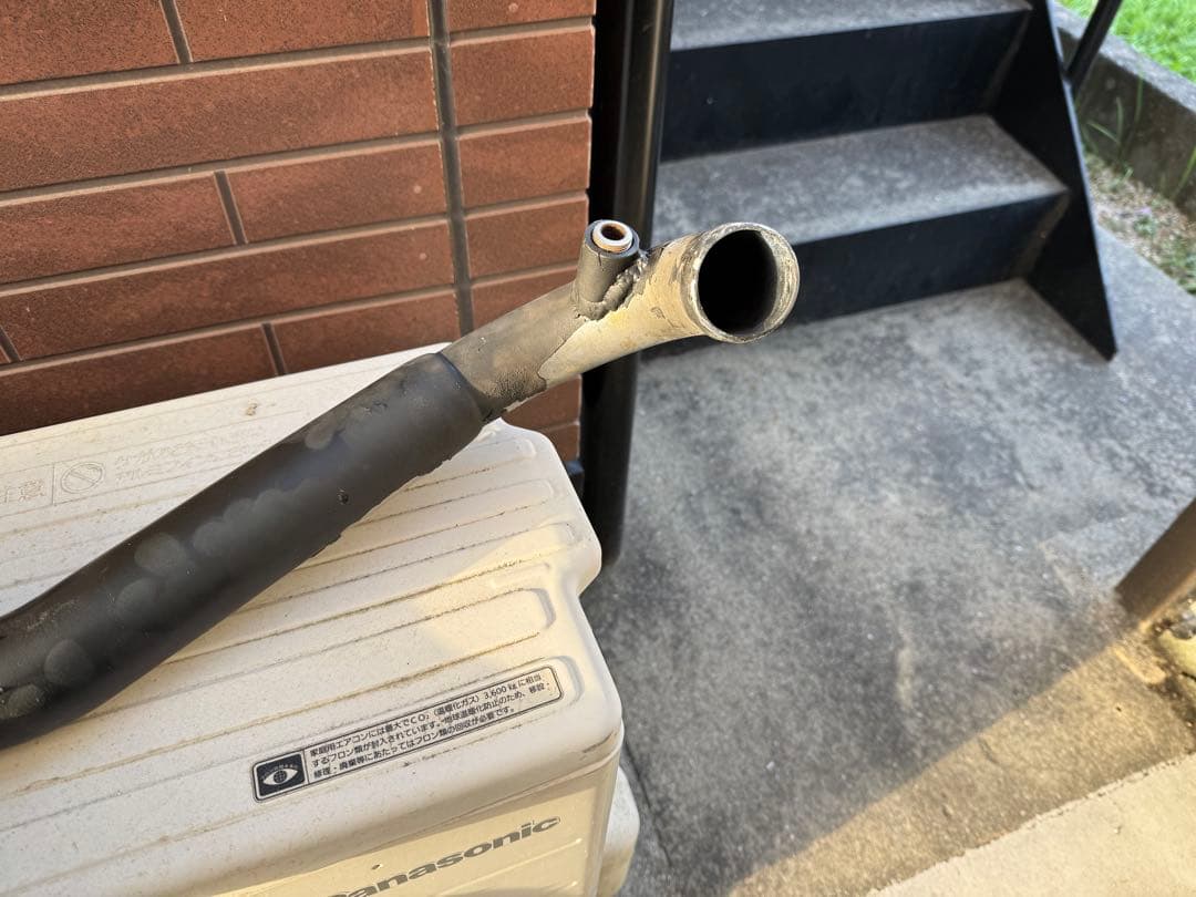 ハーレーFXDBツインワンマフラー