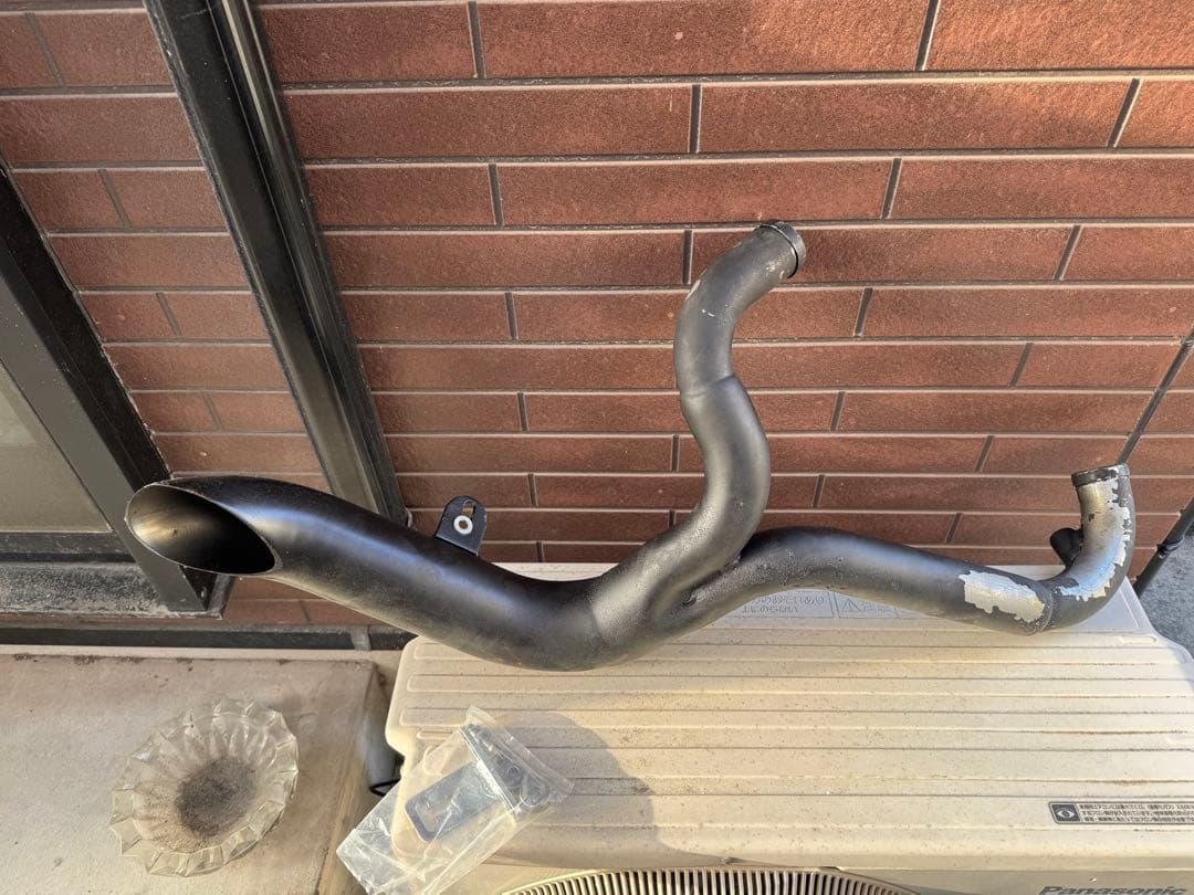 ハーレーFXDBツインワンマフラー