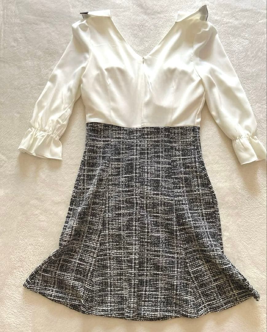 Tika ツイードドレス4点セット