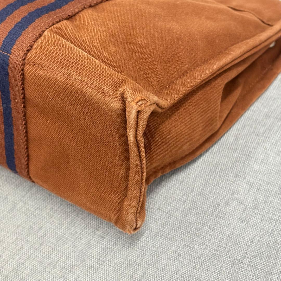 HERMES エルメス トートバッグ フールトゥ PM ブラウン ネイビー