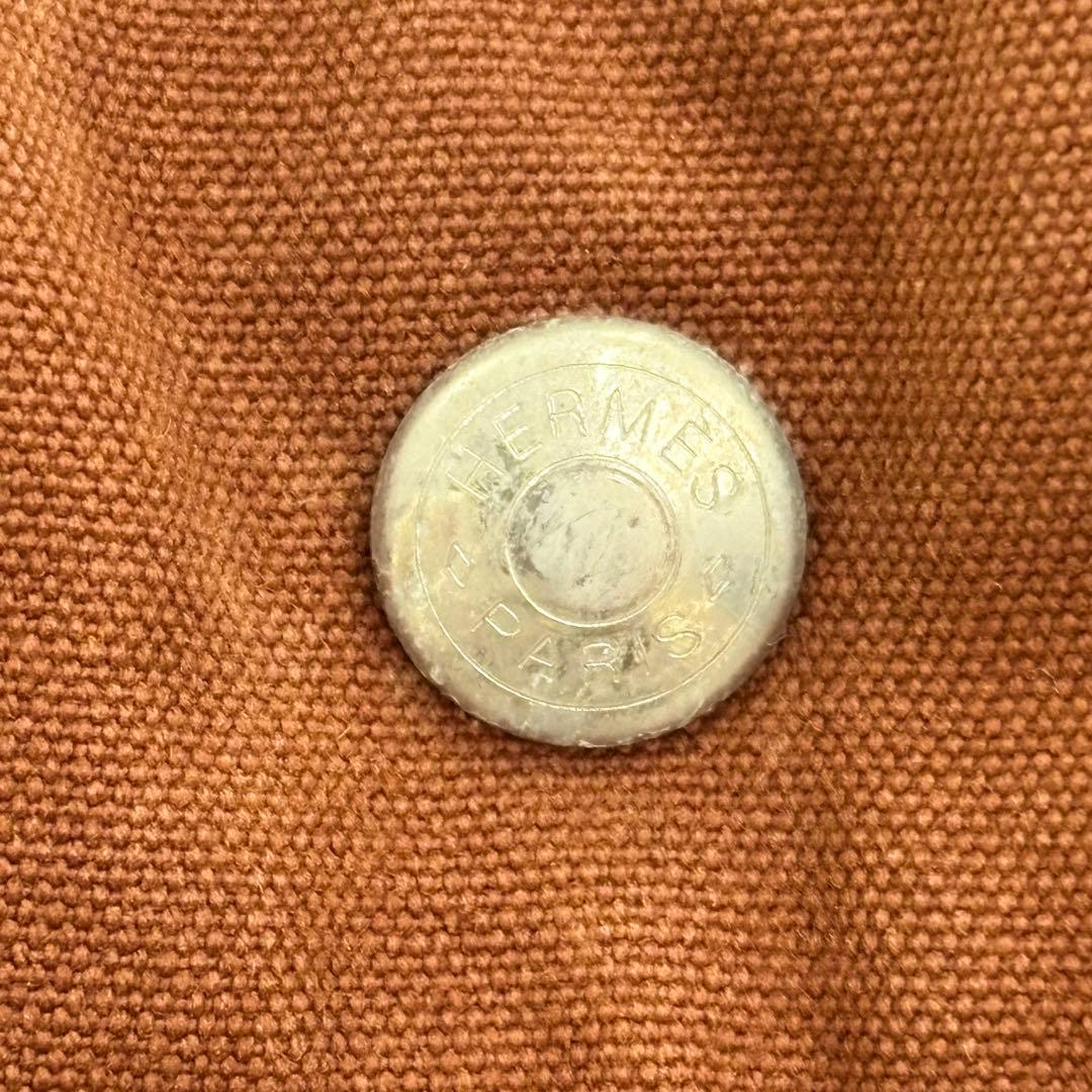 HERMES エルメス トートバッグ フールトゥ PM ブラウン ネイビー