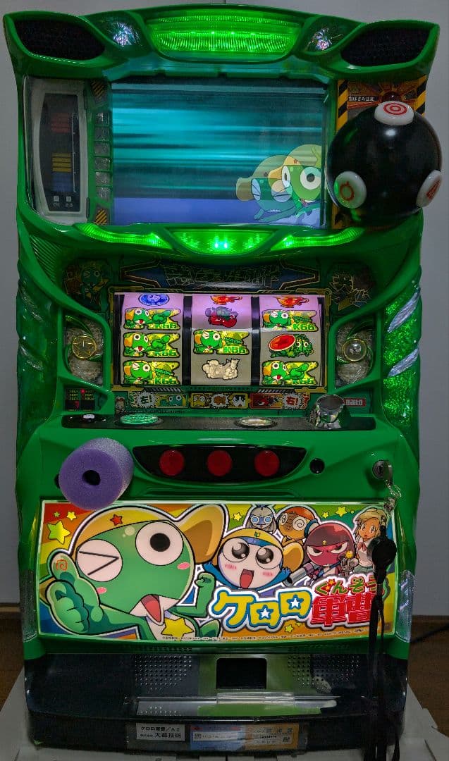 【パチスロ実機】ケロロ軍曹 ー ボリューム付 不要機付