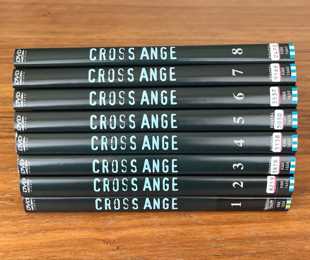 クロスアンジュ 天使と竜の輪舞(ロンド) DVD 全8巻 全巻セット