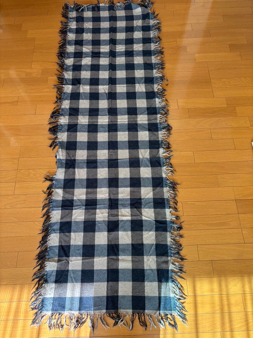 キャピタル KAPITAL チェック柄マフラー