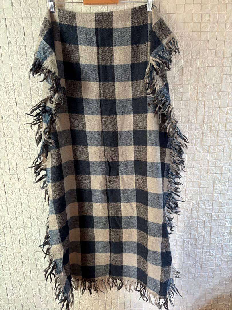 キャピタル KAPITAL チェック柄マフラー