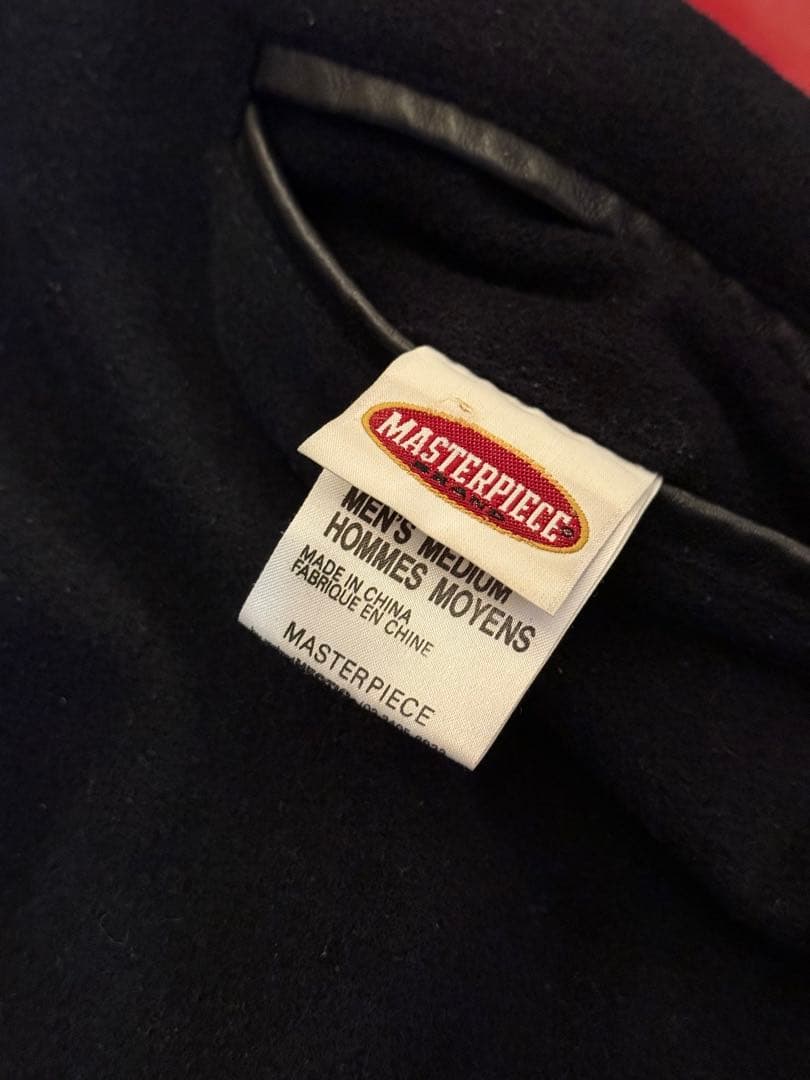 マスターピース MASTERPIECE HECTIC 袖革 レザー スタジャン