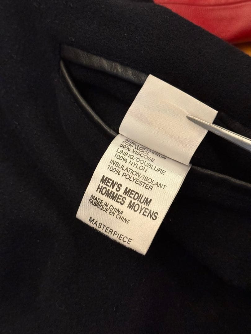 マスターピース MASTERPIECE HECTIC 袖革 レザー スタジャン