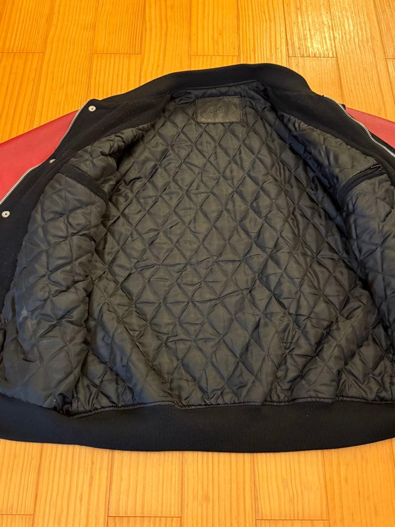 マスターピース MASTERPIECE HECTIC 袖革 レザー スタジャン