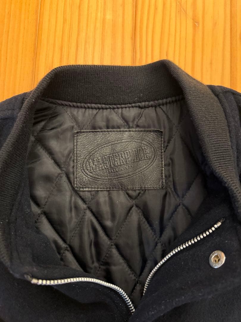 マスターピース MASTERPIECE HECTIC 袖革 レザー スタジャン