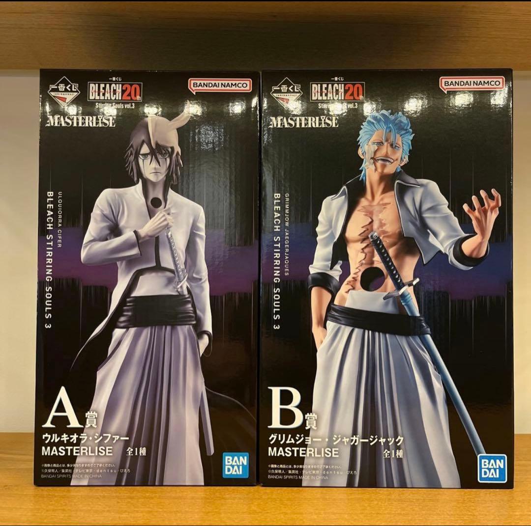 ブリーチ　一番くじ　ウルキオラ　グリムジョー