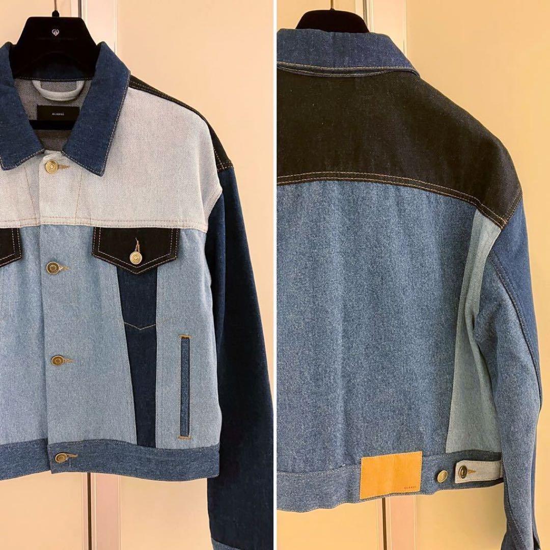 【ALANUi】MIX patchwork denim jacket