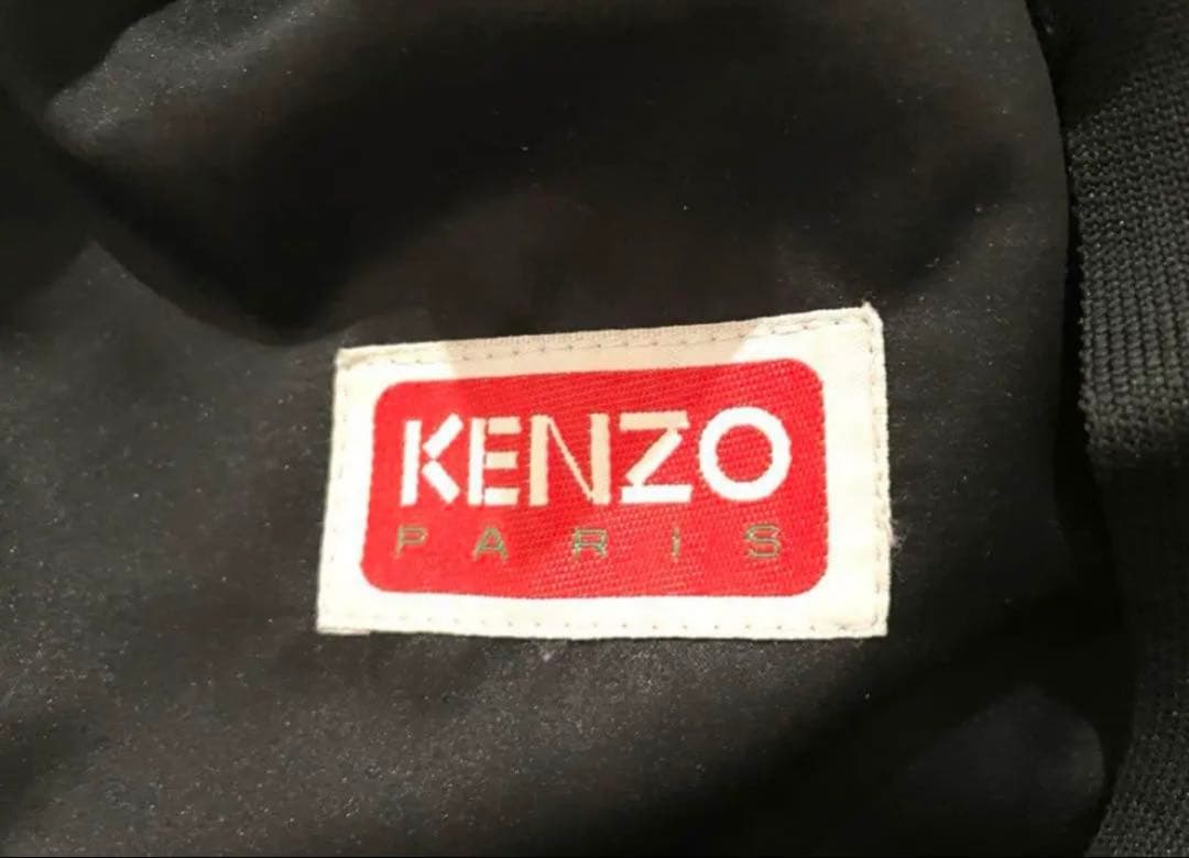 KENZO ベレー帽 黒 PARIS 1970