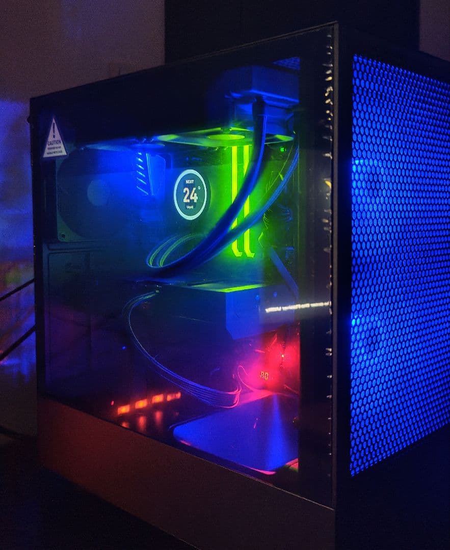 13900K/RTX4070Ti/64GB/1200W電源/NZXT水冷