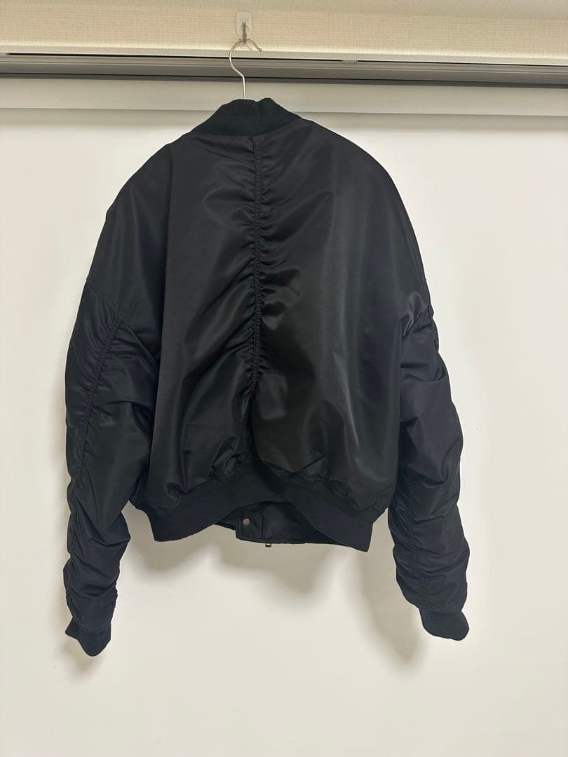 ZARA ショート丈 ブルゾン MA-1 クロップド丈