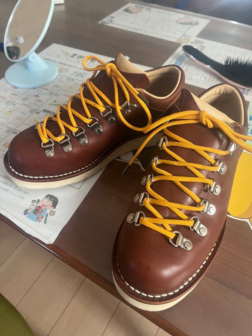 ダナーマウンテンリッジレザーシューズ ブラウン D4007　サイズ24.5cm