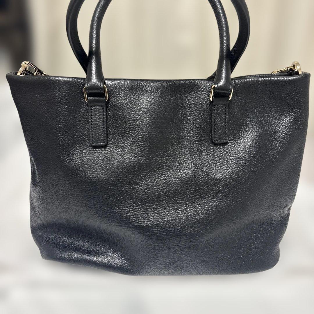 新品未使用【agnes b.】牛皮チェーンショルダー付きトートバッグ