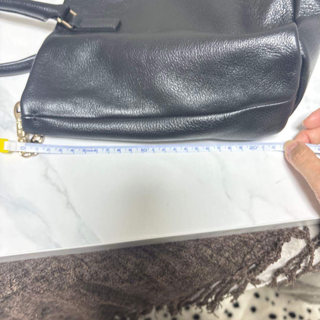 新品未使用【agnes b.】牛皮チェーンショルダー付きトートバッグ