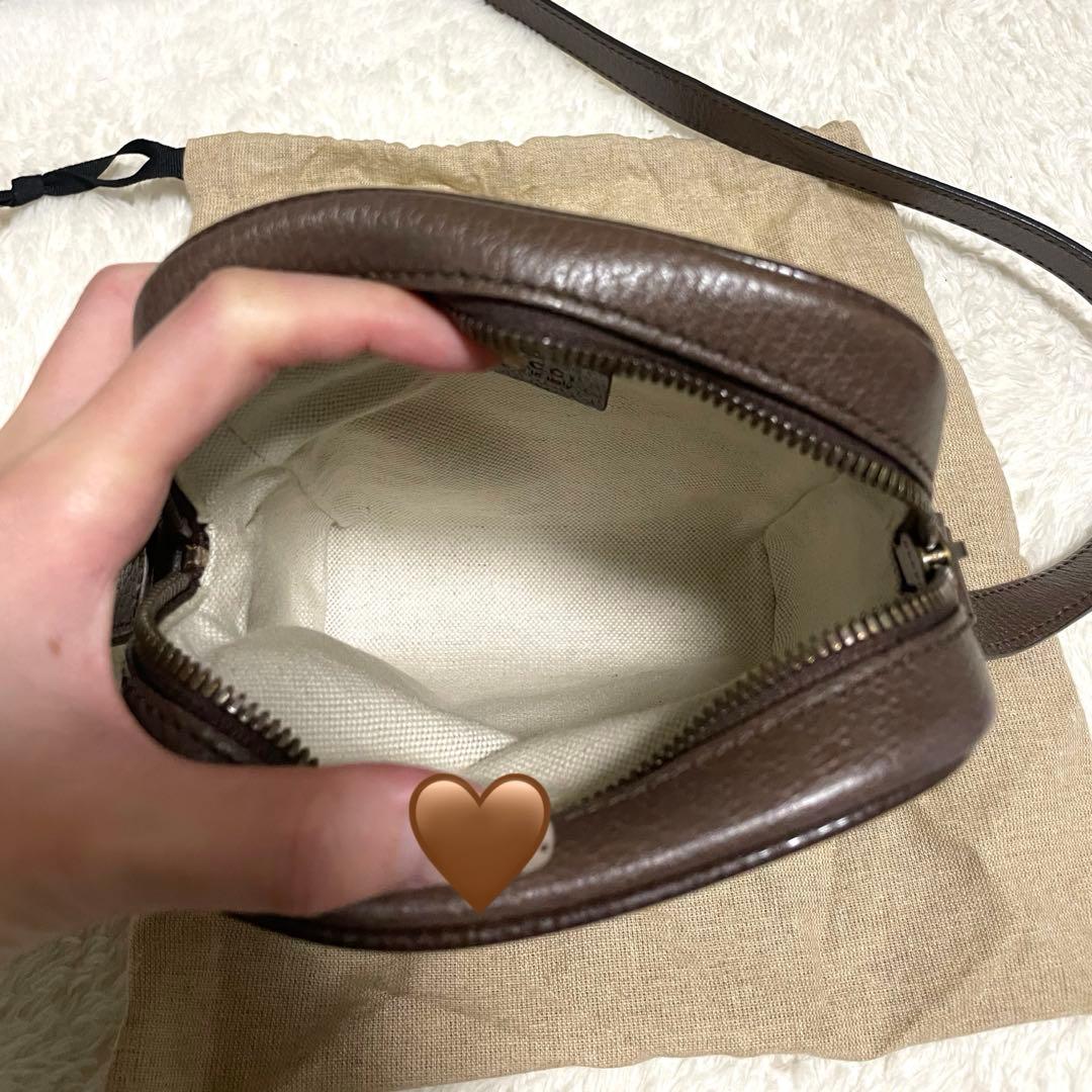 GUCCI 〔オフィディア〕ミニ メッセンジャーバッグ（巾着付）