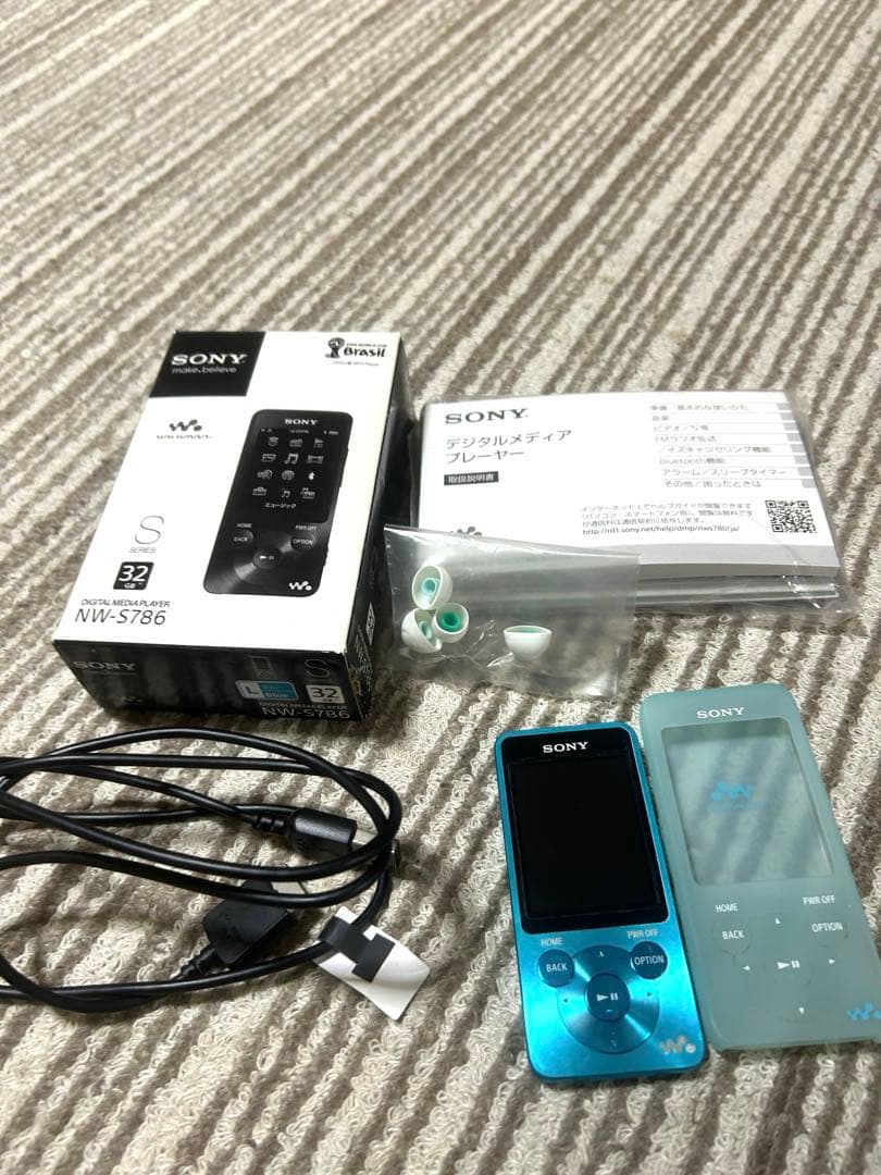 SONY NW-S786 32GB 青色 オーディオプレーヤー ウォークマン