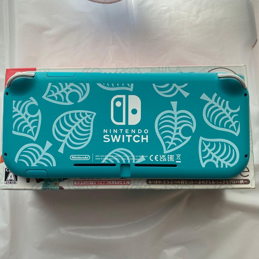 Nintendo Switch Lite どうぶつの森デザイン まめきち