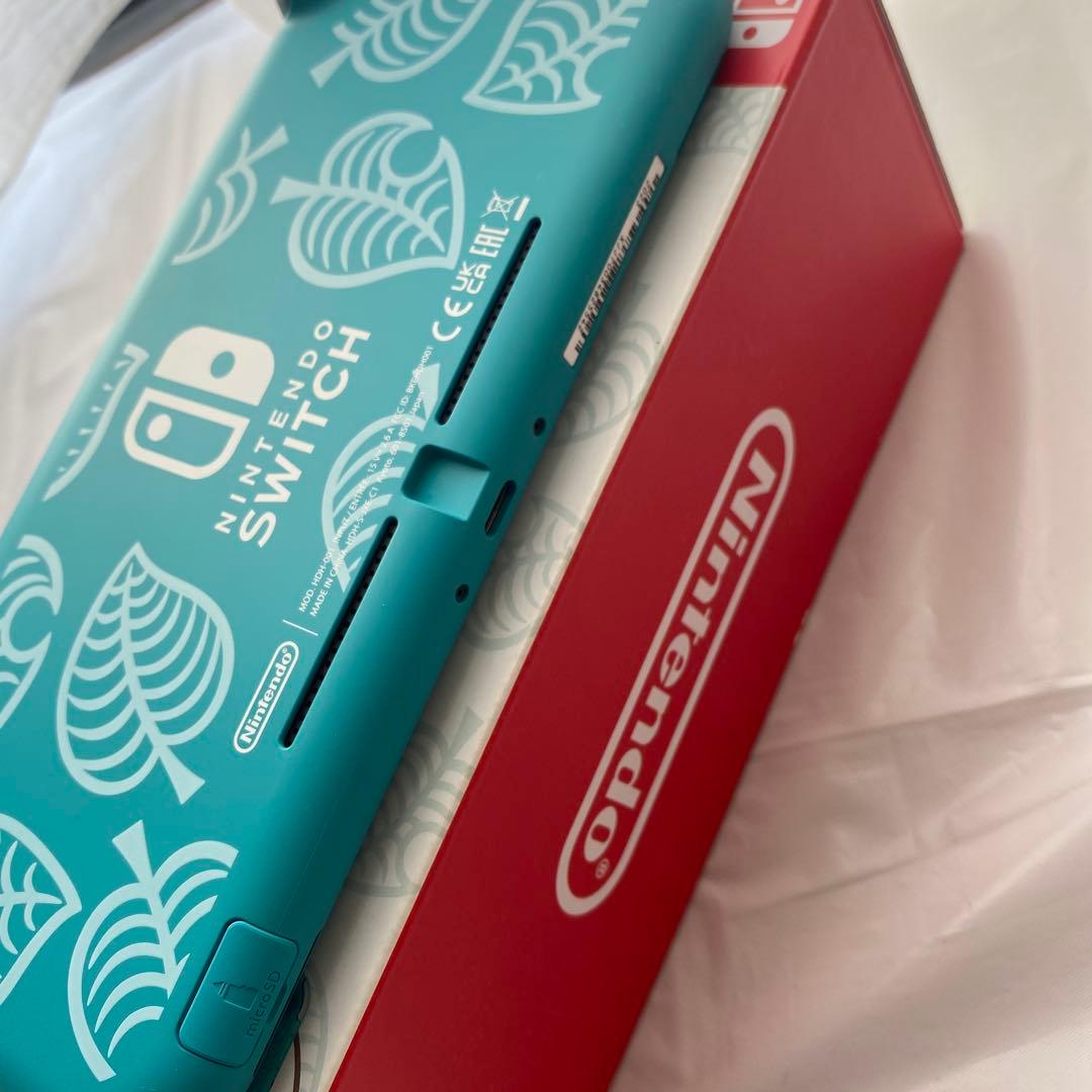 Nintendo Switch Lite どうぶつの森デザイン まめきち