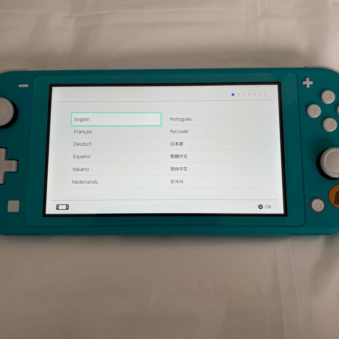 Nintendo Switch Lite どうぶつの森デザイン まめきち