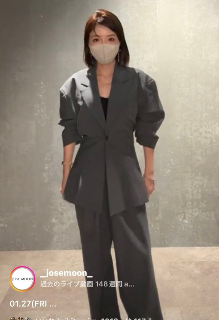 JOSEMOON ジャケットパンツ　セット