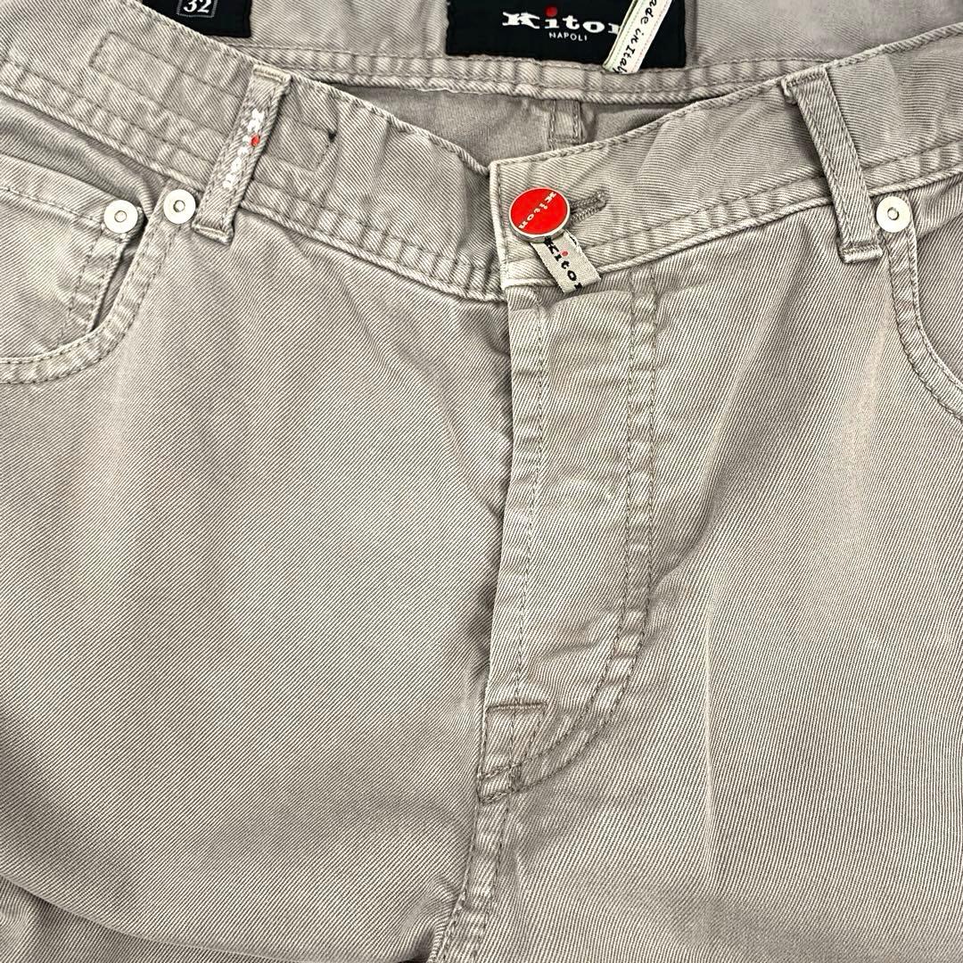 KITON キートン　サイズ表記「32」グレー　パンツ　長ズボン