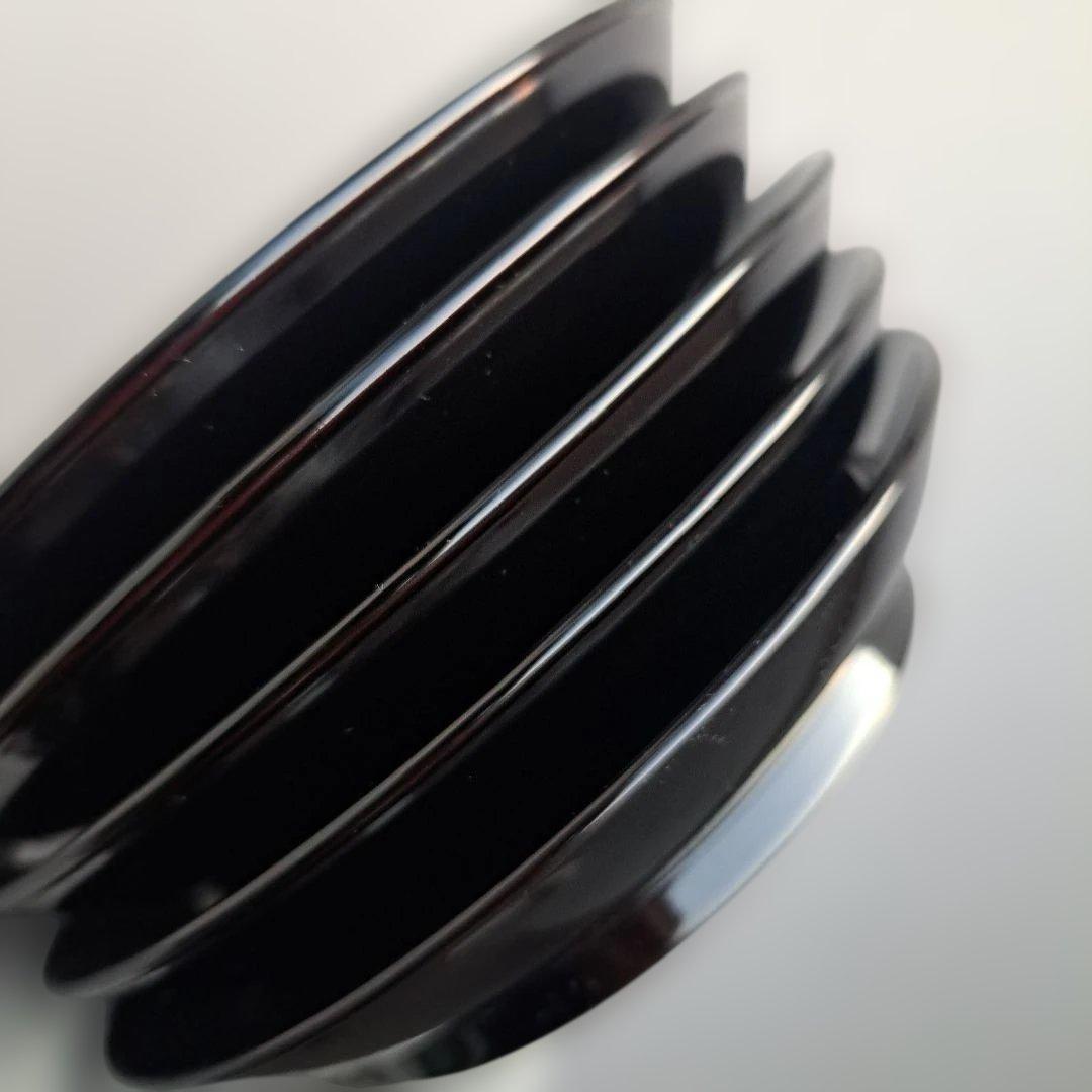 【京都平安　象彦　楪子×5客】天然木製　黒色　長期保管品